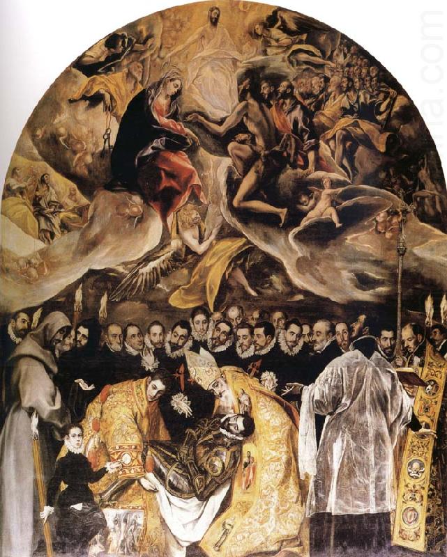 The Burial of Count Orgaz, El Greco